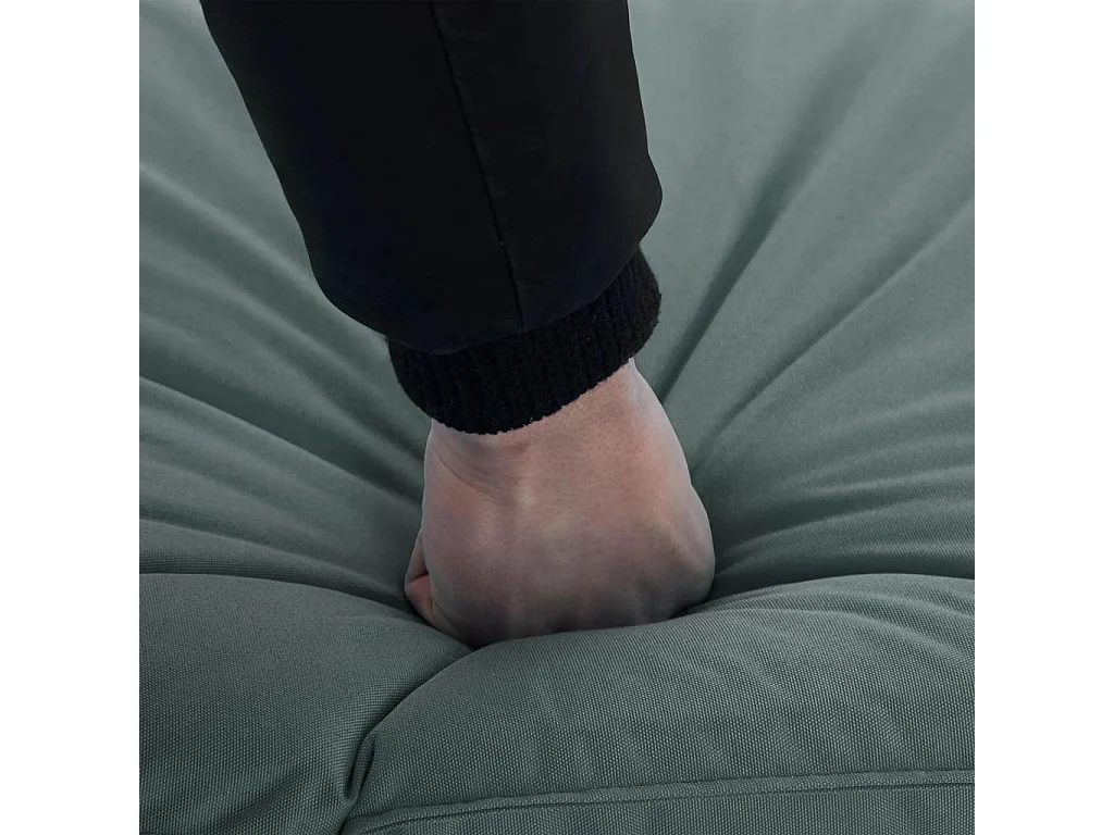 Sonnenliege Klappbar Oxford-Gewebe Grau