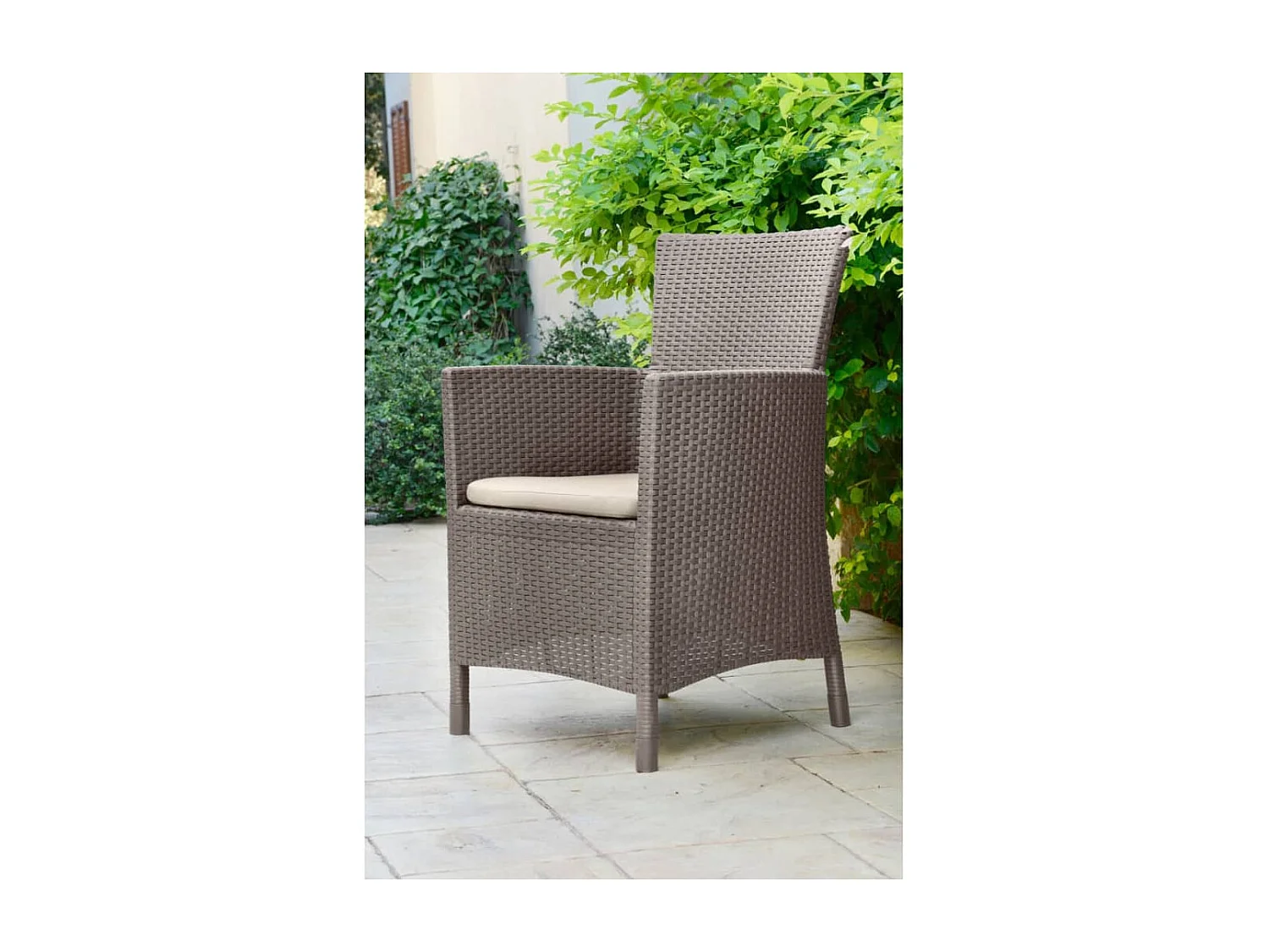 3-tlg. Garten-Sitzgruppe Iowa Cappuccino-Braun 224383