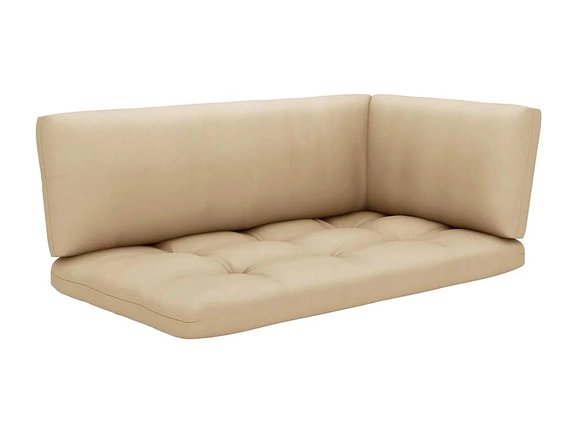 4 pcs conj. lounge paletes c/ almofadões pinho impregnado preto