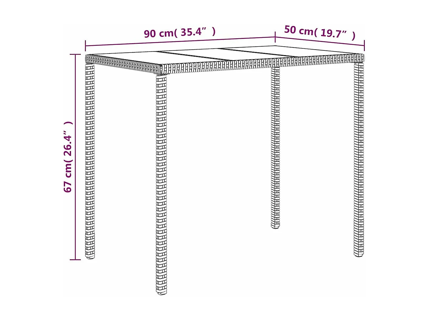 6 pcs conj. lounge jardim c/ almofadões 6 pcs vime PE castanho