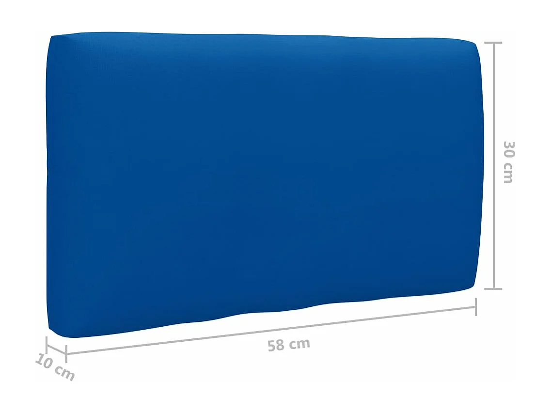 Set Divani in Pallet con Cuscini 4 pz in Pino Impregnato