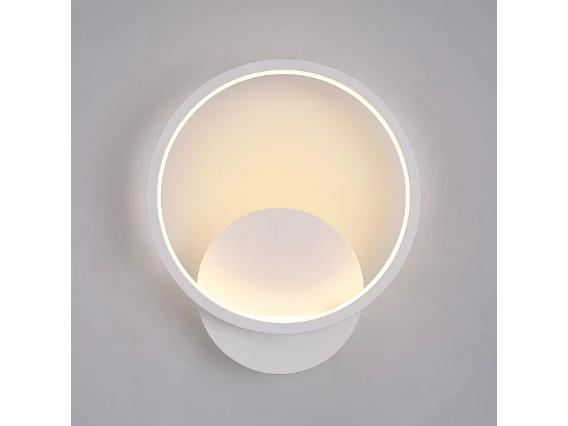 applique murale led interieur ronde blanc chaud acrylique luminaire murale interieur,12w,