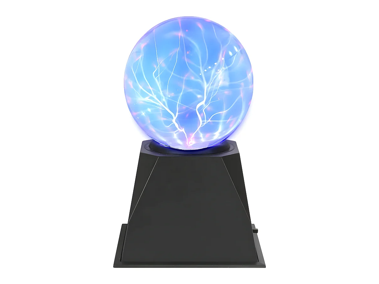 Boule de plasma magique 10cm, lampe plasma boule de 4 pouces, lumière à plasma sensible