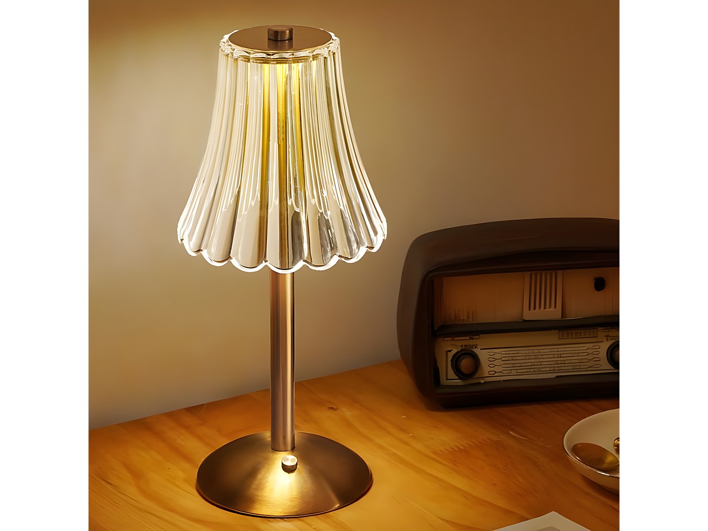 Lampada A LED Portatile Ricaricabile Per Tatuaggi E Trucco – Braccio Flessibile, Luce Bianca/calda, USB - 4