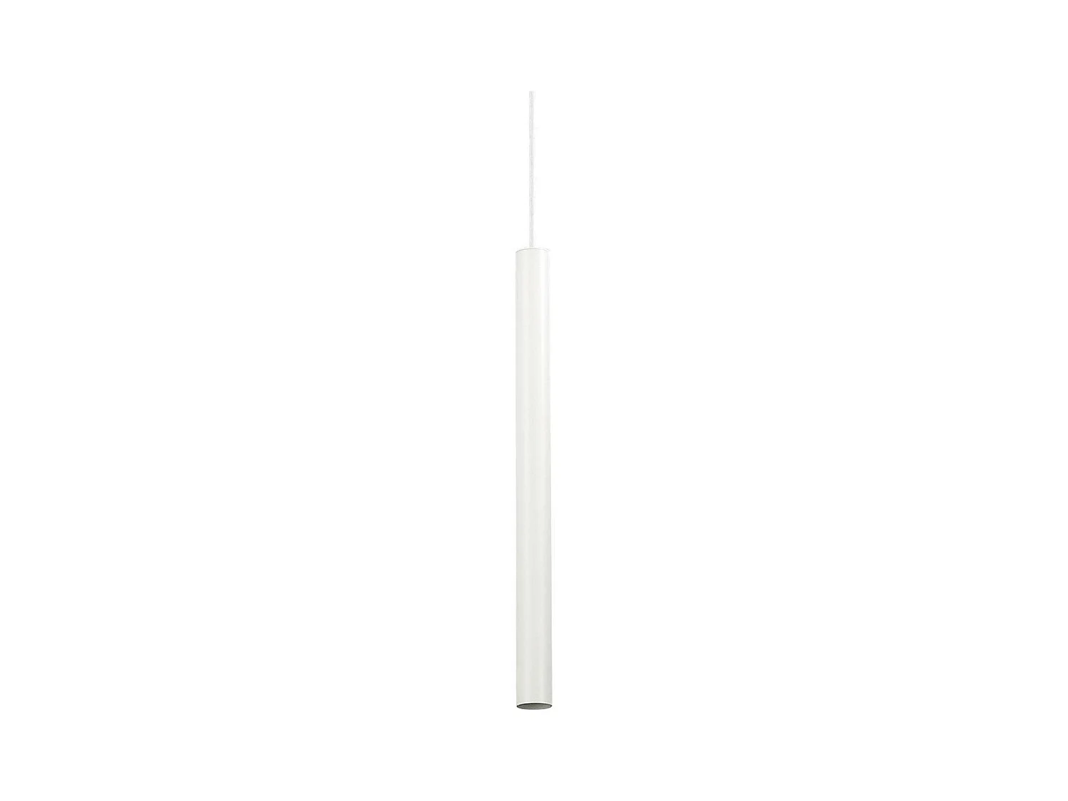 Ideal Lux Ultrathin Luminaire suspendu LED à 1 lumière, blanc