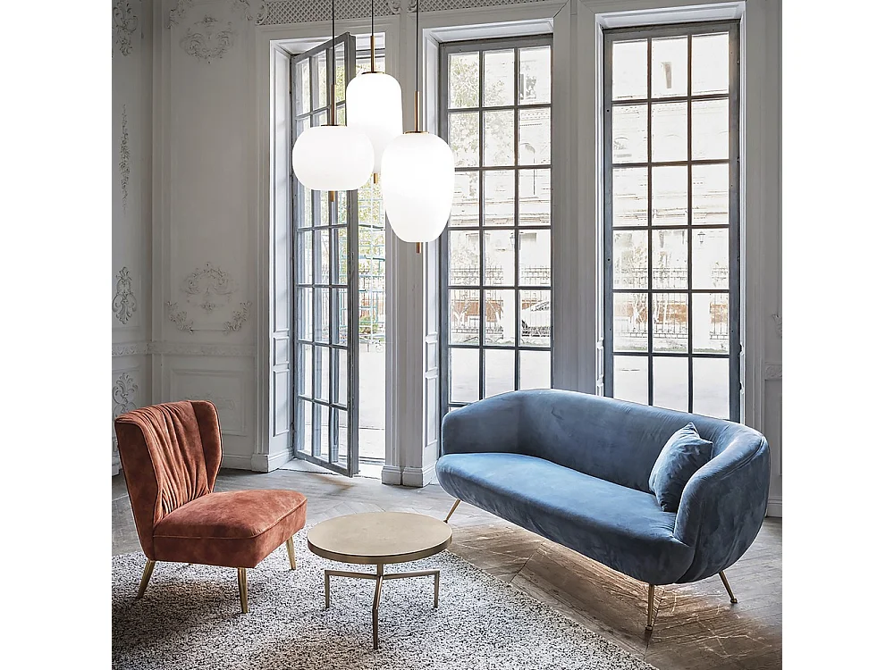 Ideal Lux UMILE Suspension LED Cluster Intégrée 3 Lumières Blanc 3000K