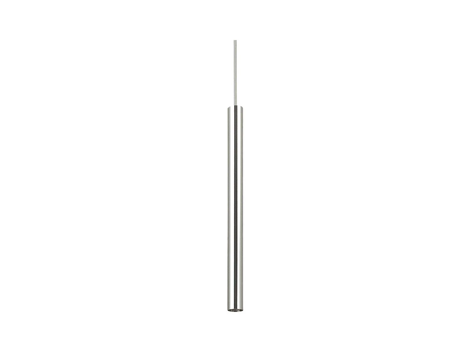 Ideal Lux Ultrathin Luminaire suspendu mince à 1 ampoule DEL, chrome