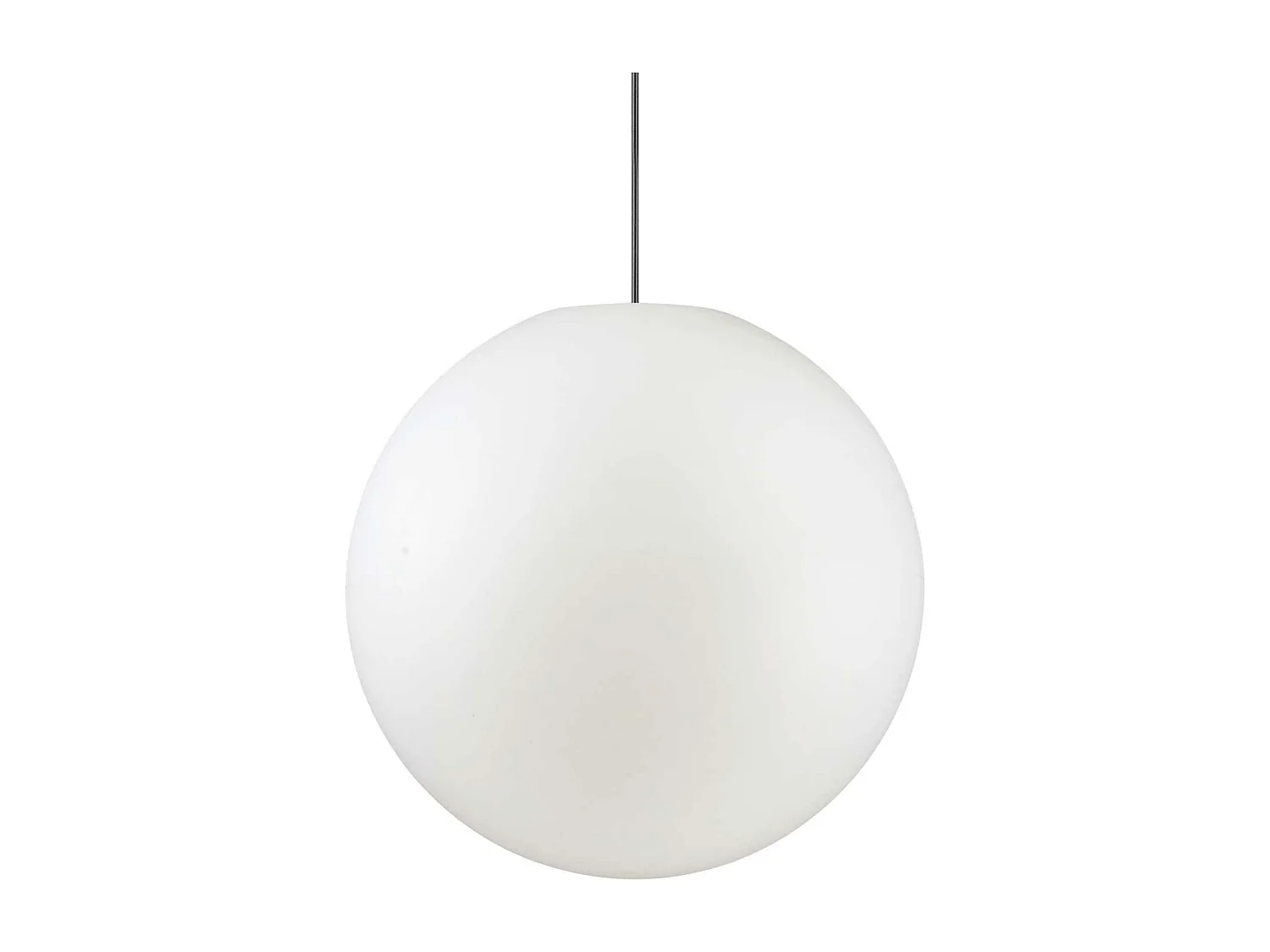 Suspension sphérique en matière plastique opale