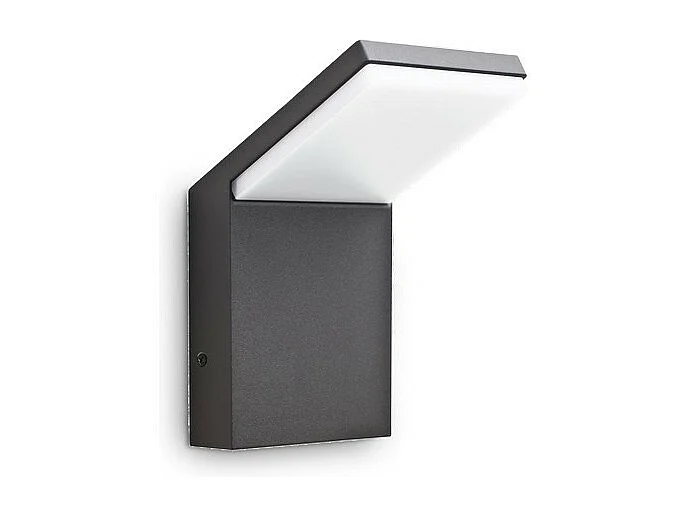 Ideal Lux STYLE Applique murale d'extérieur LED intégrée 1 lumière anthracite 3000K IP54