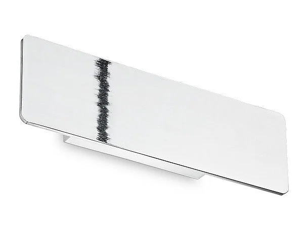 Ideal Lux ZIG ZAG Aplique LED Integrado 29cm Cromo, 3000K