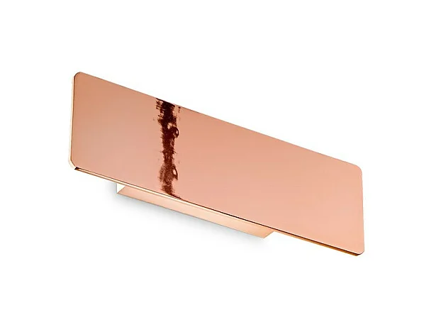 Ideal Lux ZIG ZAG Aplique LED Integrado 29cm Cobre, 3000K