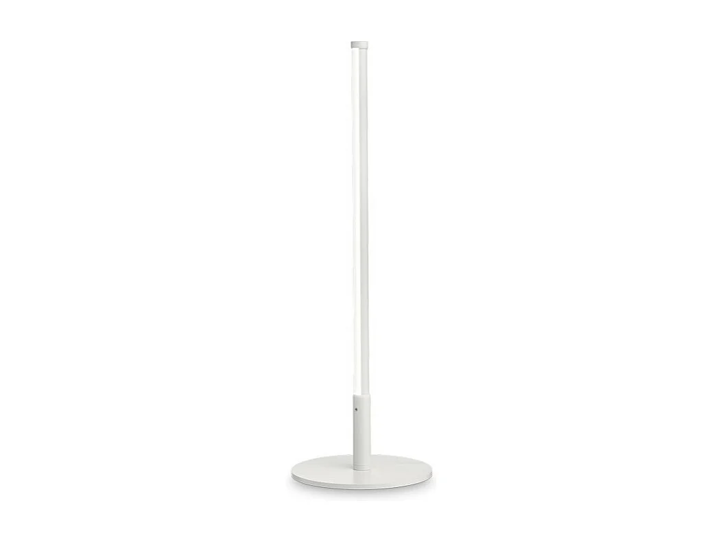 Lampe de table LED décorative intégrée blanche, 3000K