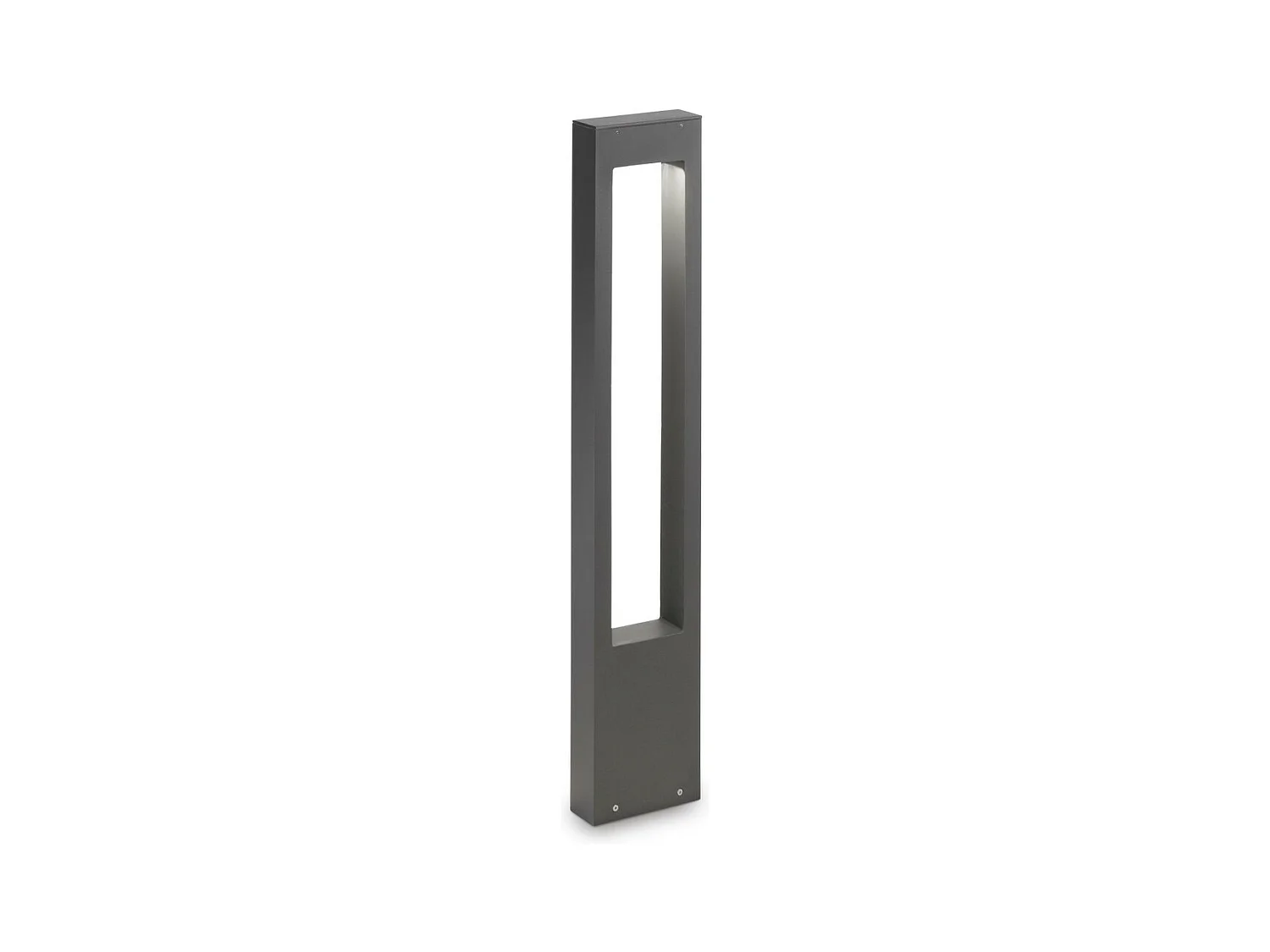 Ideal Lux Vega - Paletto da Esterno 1 Luce Antracite IP44, G9