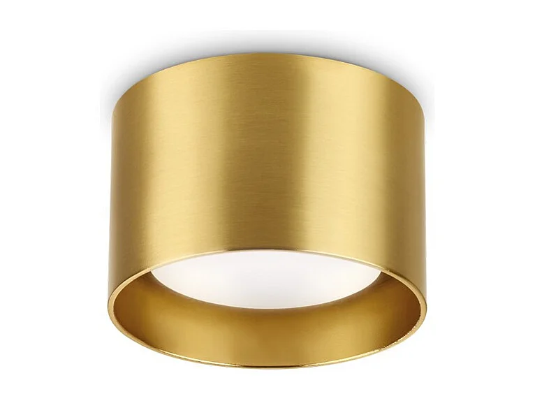 Ideal Lux SPIKE Downlight rond monté en surface en laiton