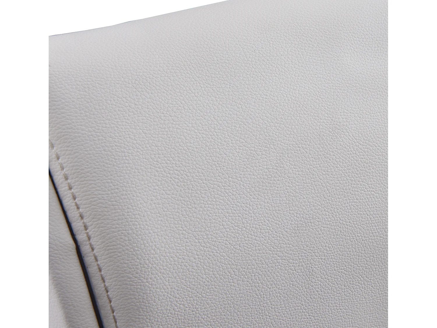 Letto imbottito 140 x 200 cm, letto per adulti imbottito in PU con LED, design ad arco, rete a doghe inclusa, bianco