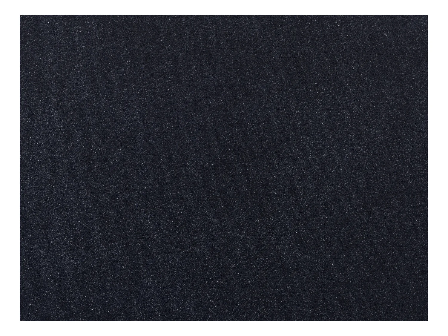 Lot de 6 chaises en velours et acier inoxydable - Noir - MELBOURNE