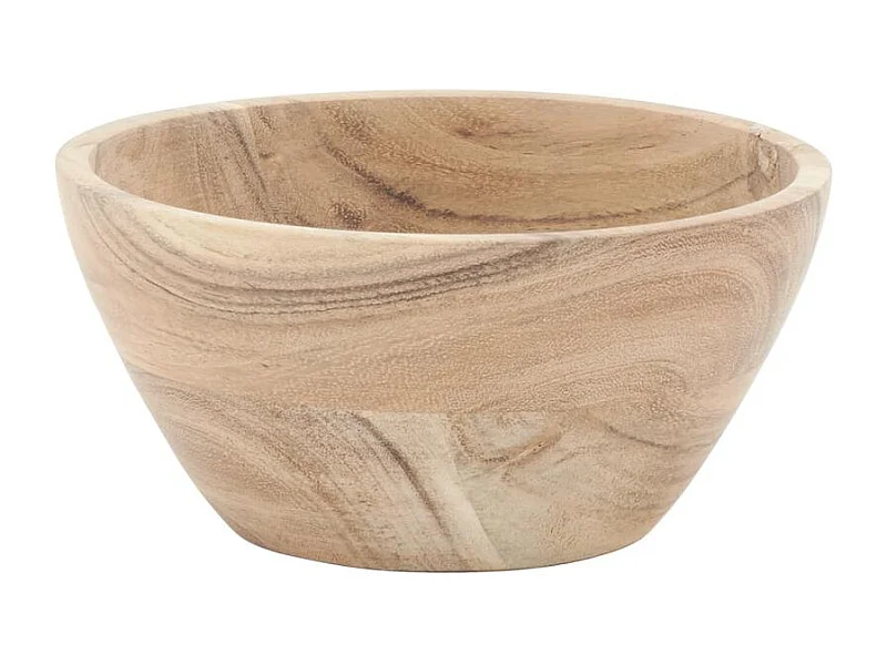 Récipient en bois d'acacia naturel Ø 16 cm