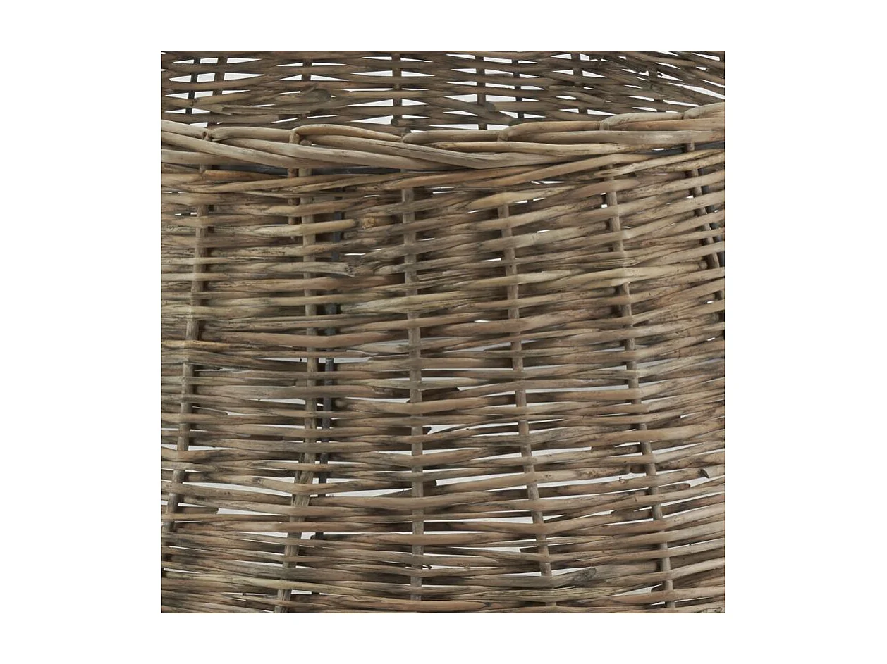 Cache-pied de sapin en osier