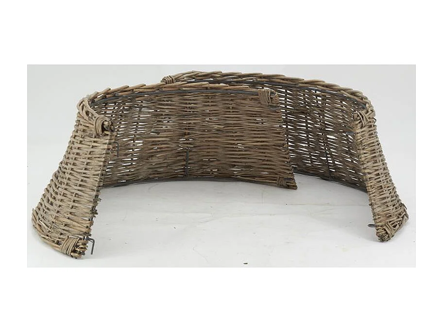 Cache-pied de sapin en osier