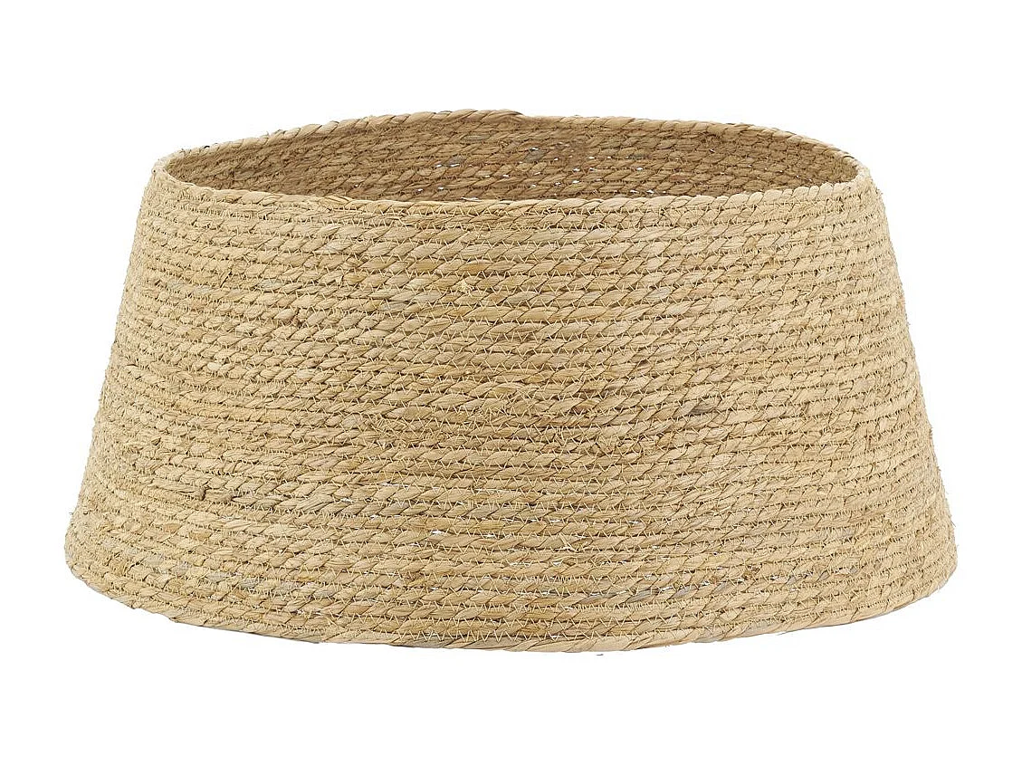 Cache-pied de sapin en jonc naturel Ø 58