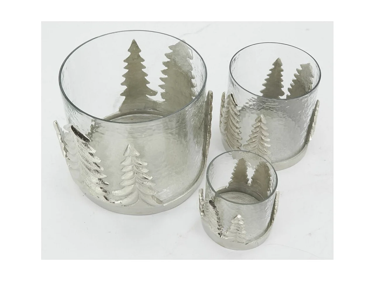 Photophore en aluminium  Grand Modèle