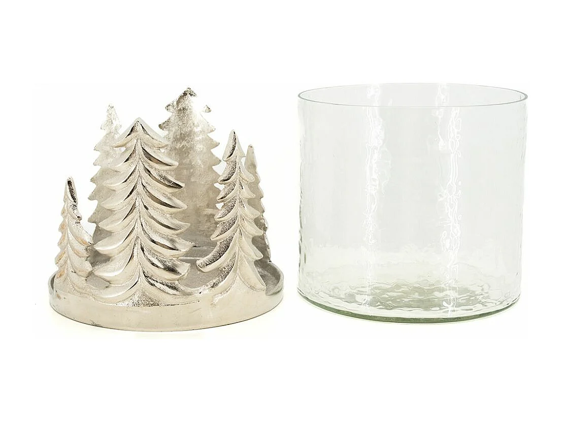 Photophore en aluminium  Grand Modèle