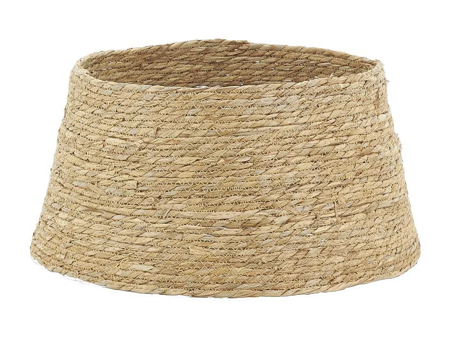 Cache-pied de sapin en jonc naturel Ø 50