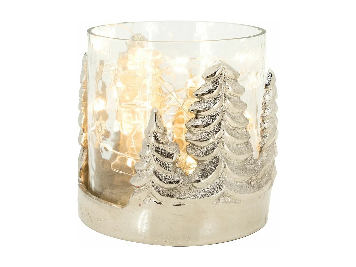 Photophore en aluminium  Petit Modèle