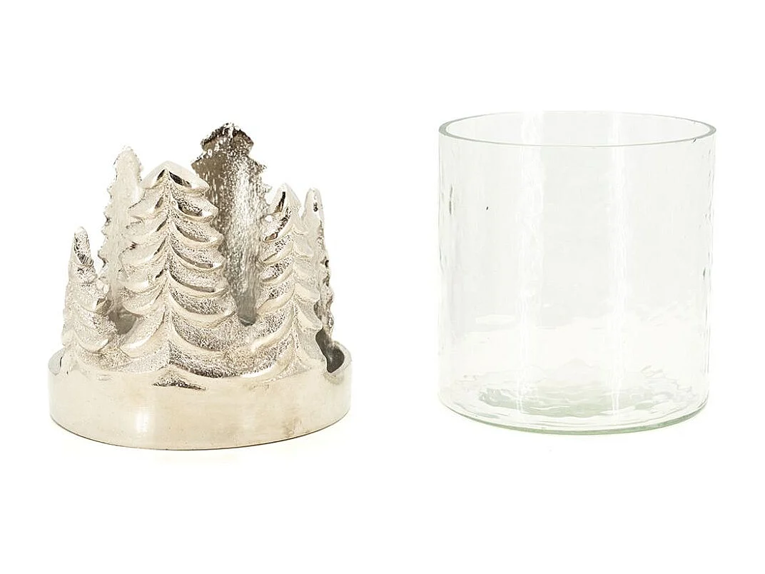 Photophore en aluminium  Petit Modèle