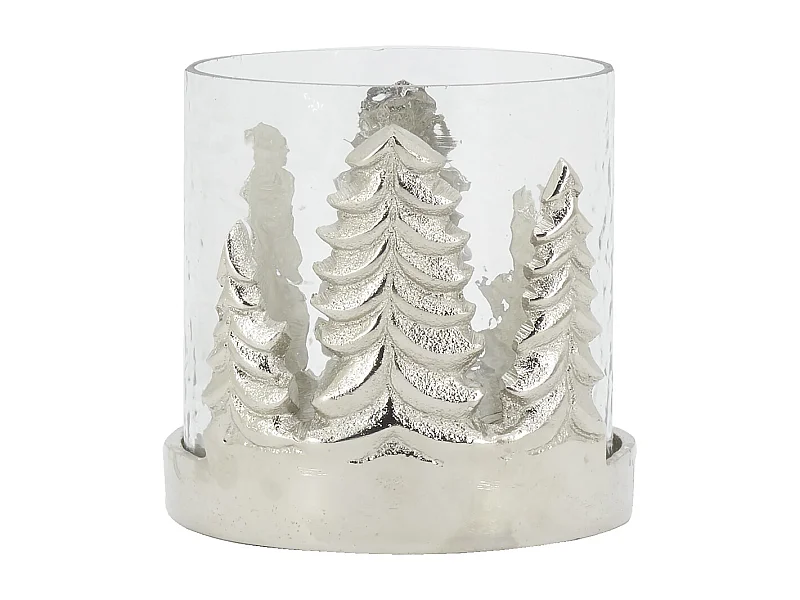 Photophore en aluminium  Petit Modèle