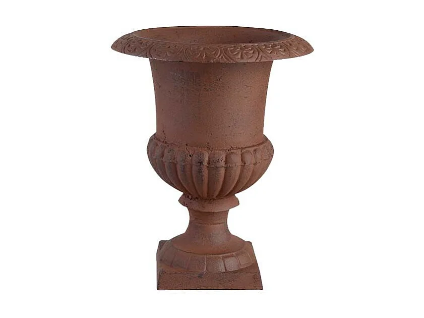 Vase Médicis en fonte 17 x 17 x 20 cm (Lot de 2)