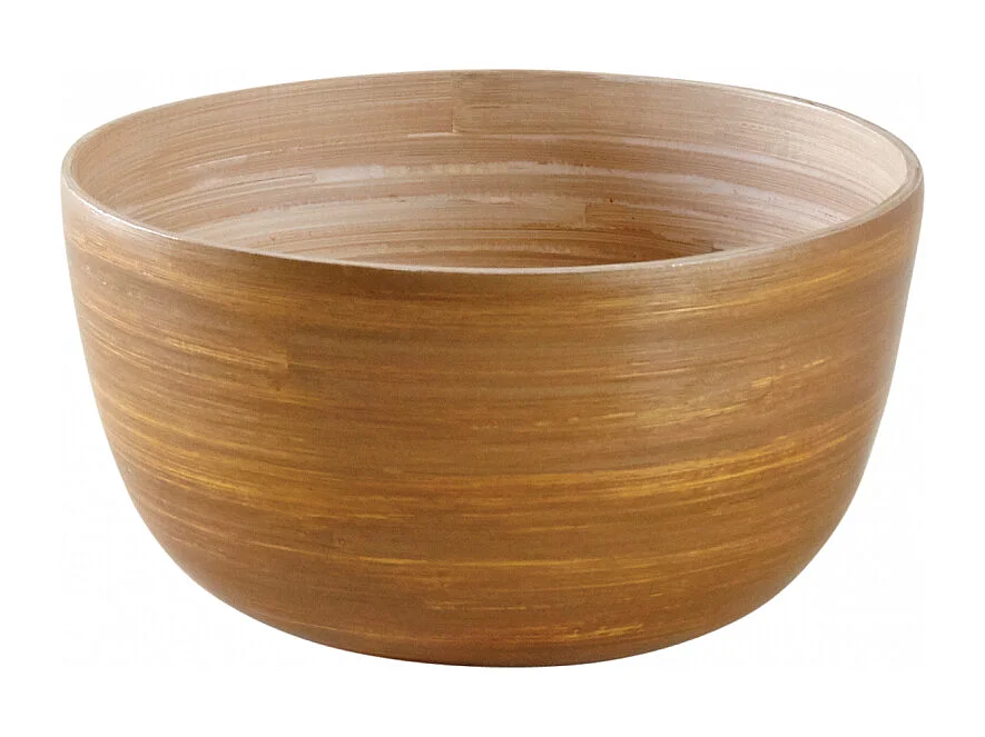 Corbeille en bambou laqué