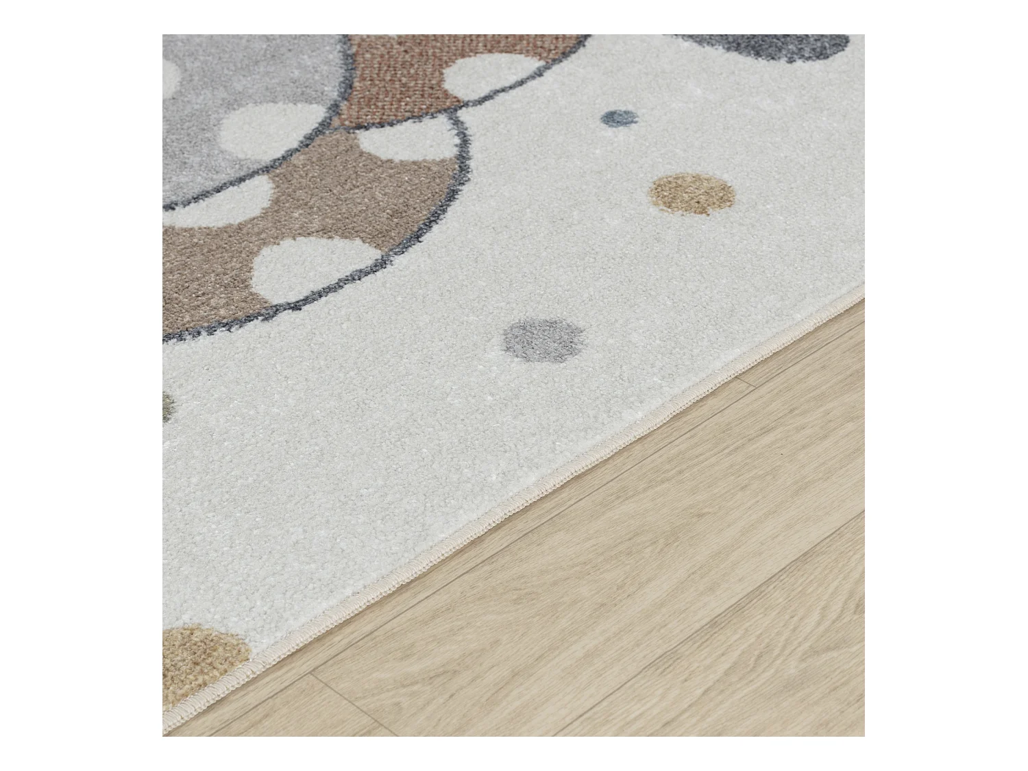 Maschinenwaschbarer Kinderteppich Ballons - Mehrfarbig/Beige - 120x170cm - STELLA
