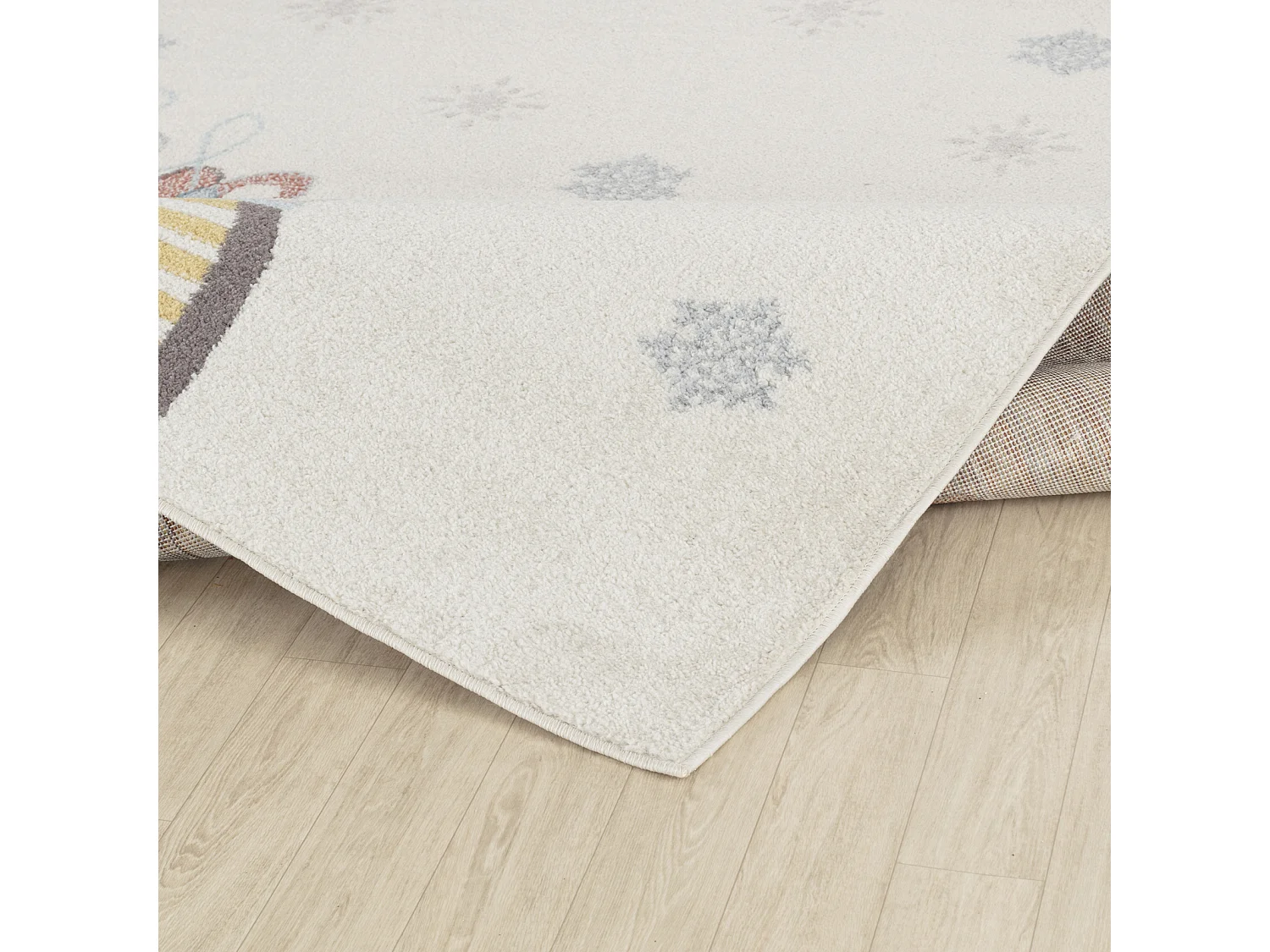 Tapis Enfant Caribou - Multicolore/Bleu - 120x170cm - DINGO