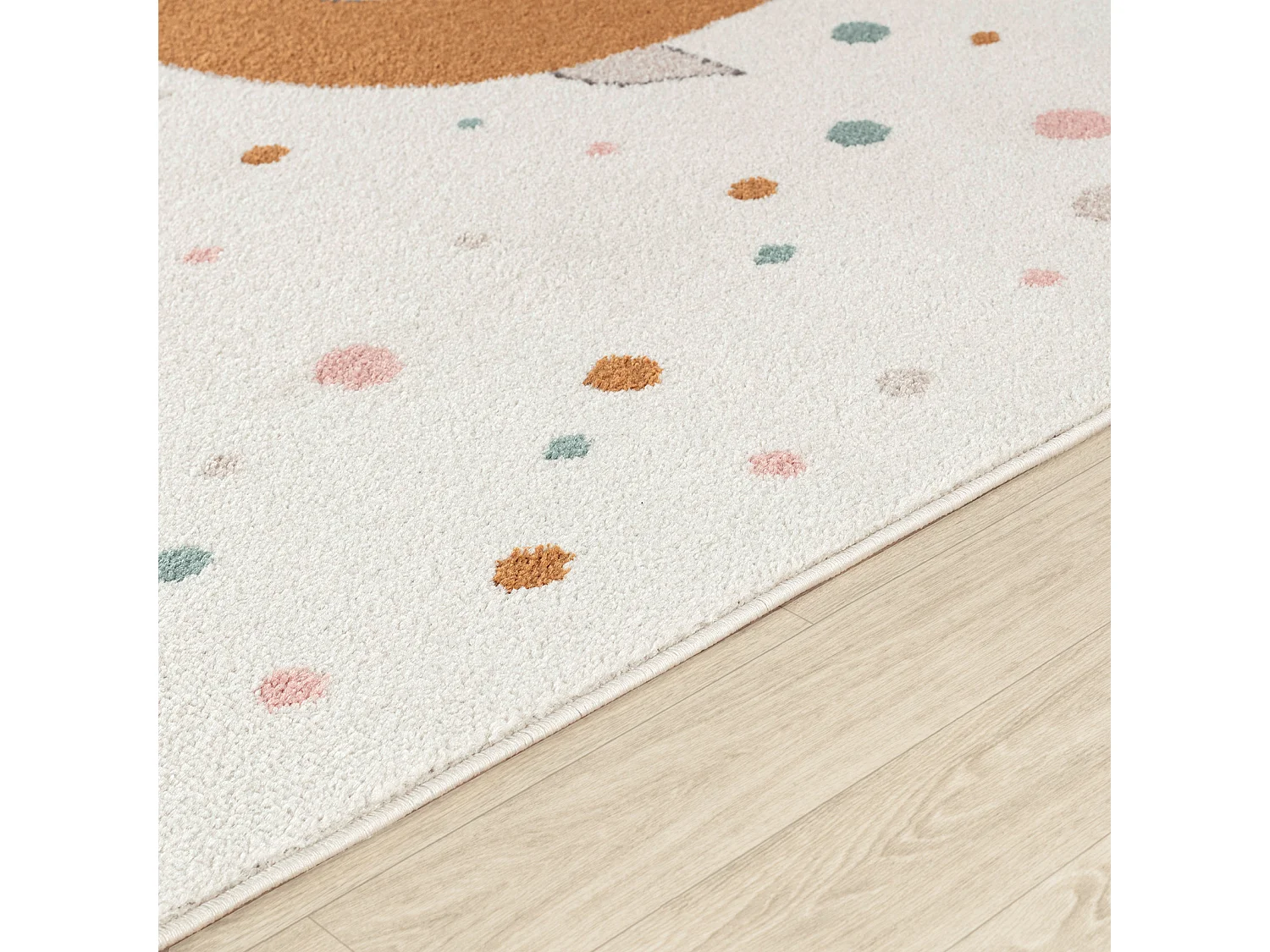 Kinderkamer Vloerkleed Vogels - Geel/Blauw/Bruin - 160x213cm - PIOUPIOU