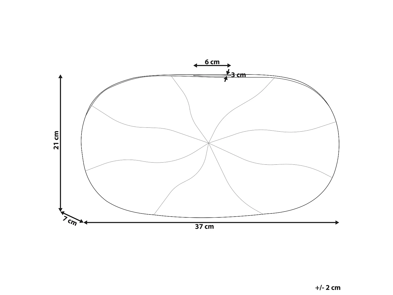 Vase à fleurs URGENCH Métal 21 cm Argenté