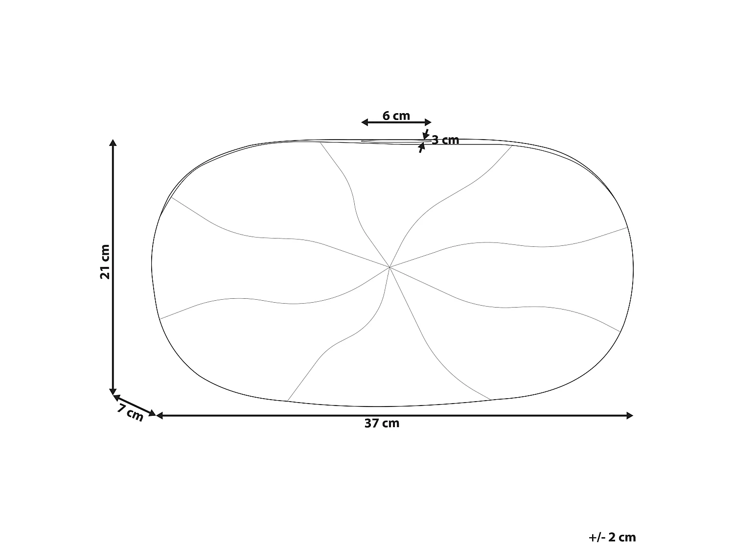 Vase à fleurs URGENCH Métal 21 cm Argenté