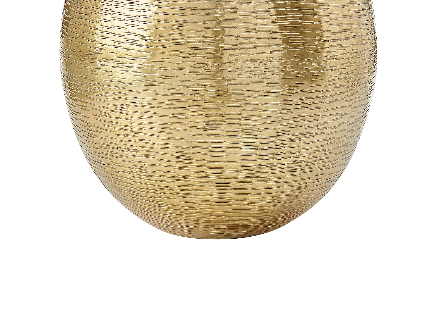 Vase à fleurs MOHENJO Métal 32/35 cm Doré