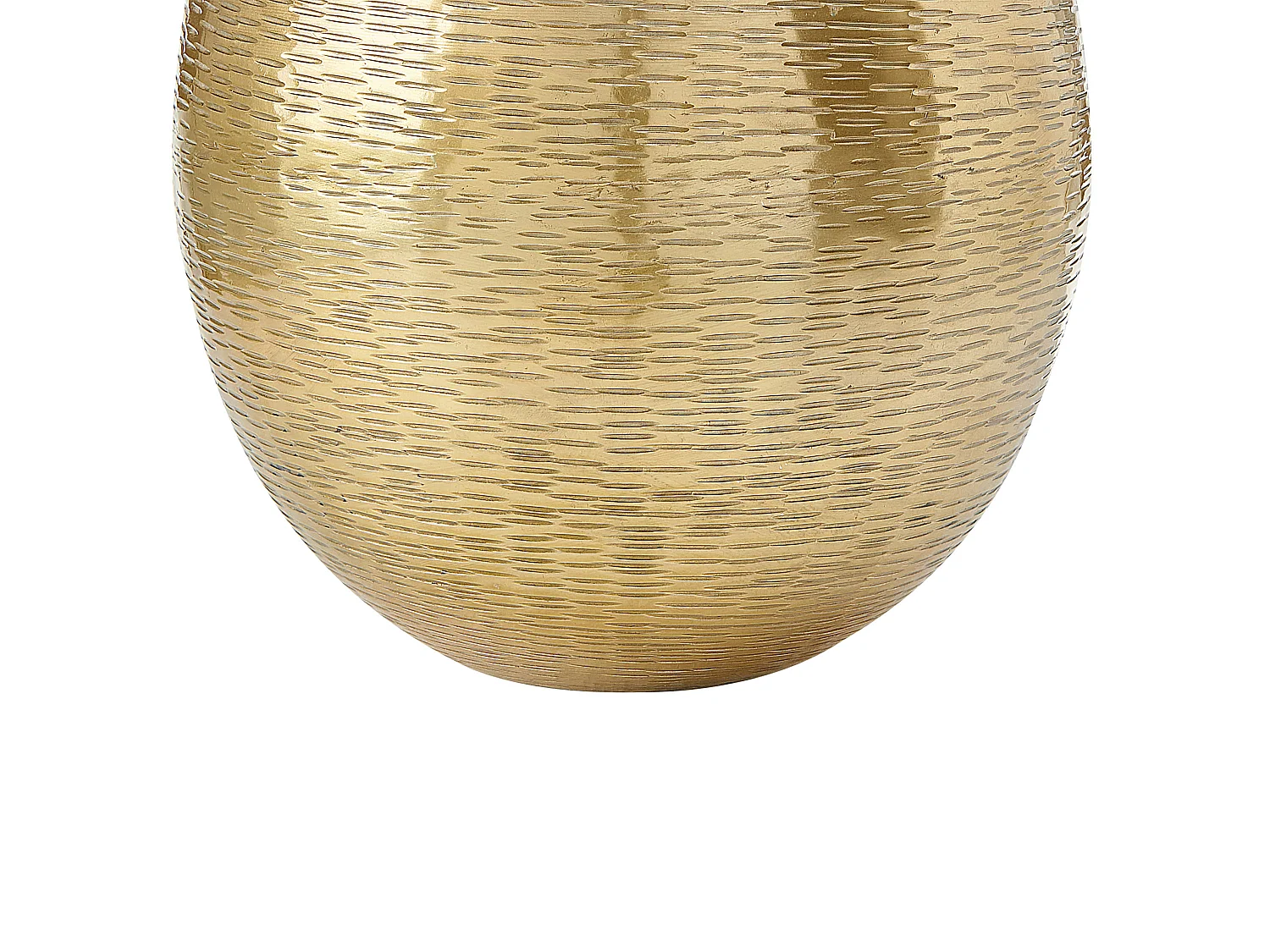 Vase à fleurs MOHENJO Métal 32/35 cm Doré