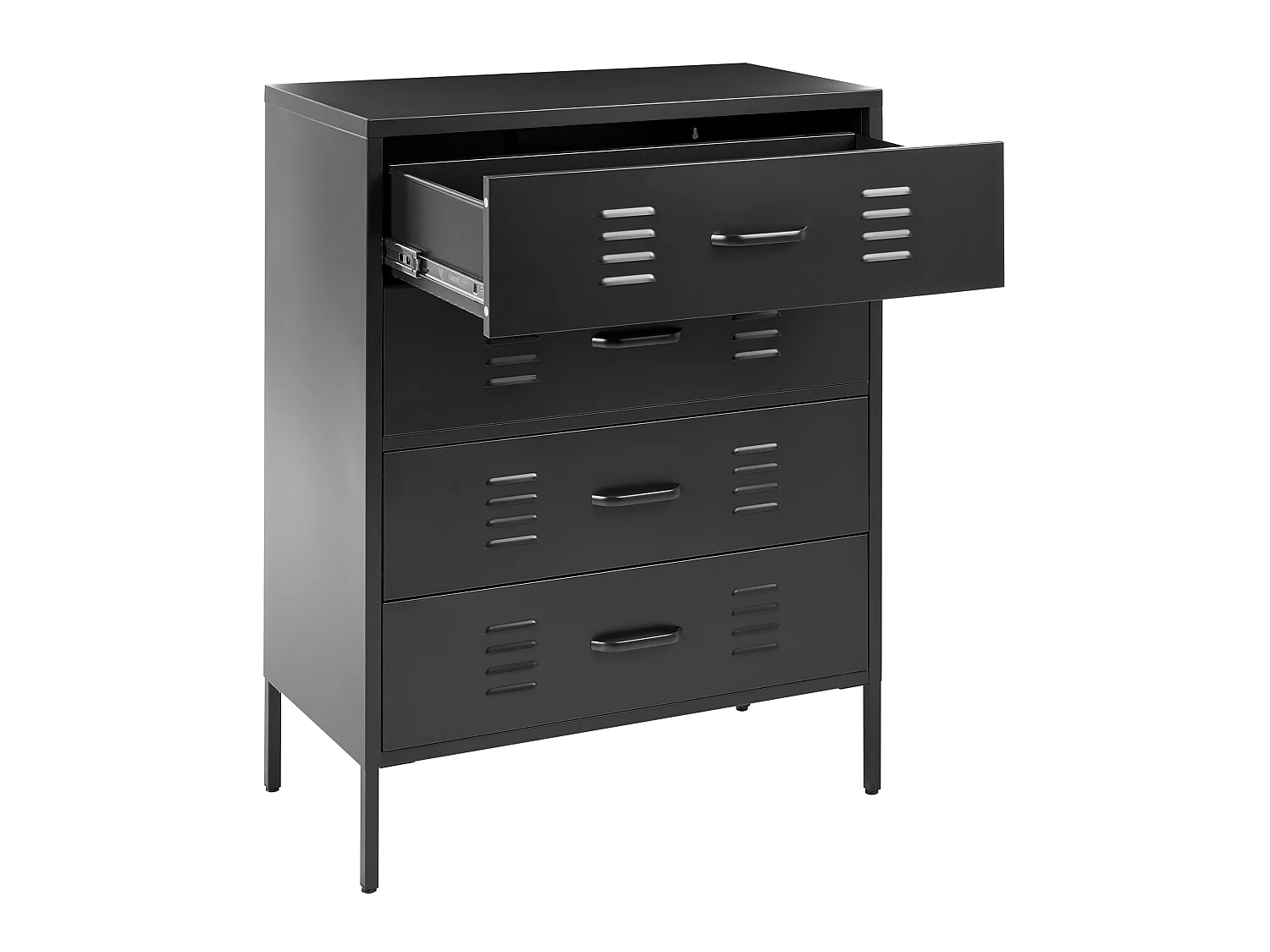 Cómoda ENAGO Metal Negro