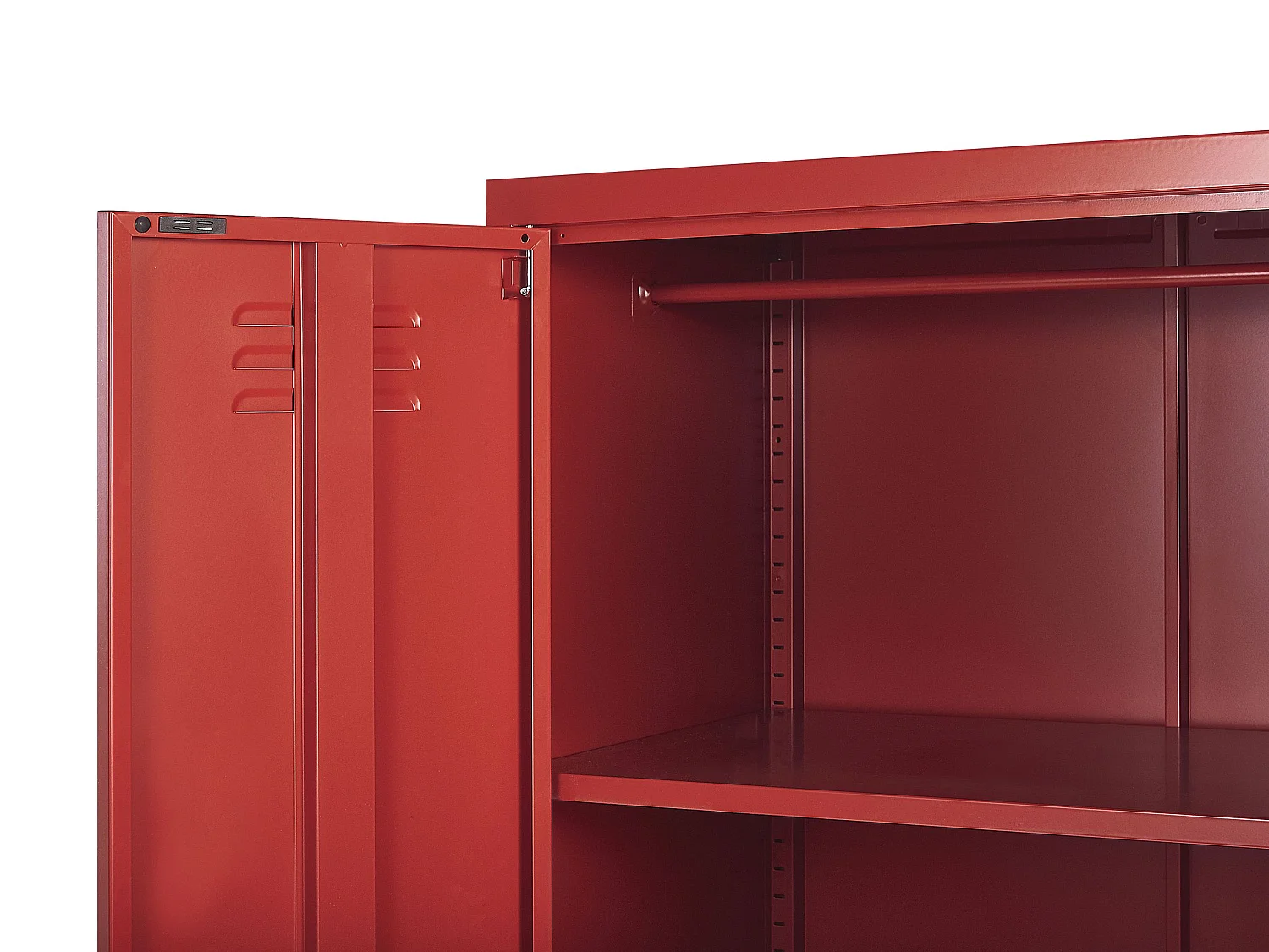 Armoire en acier rouge VARNA
