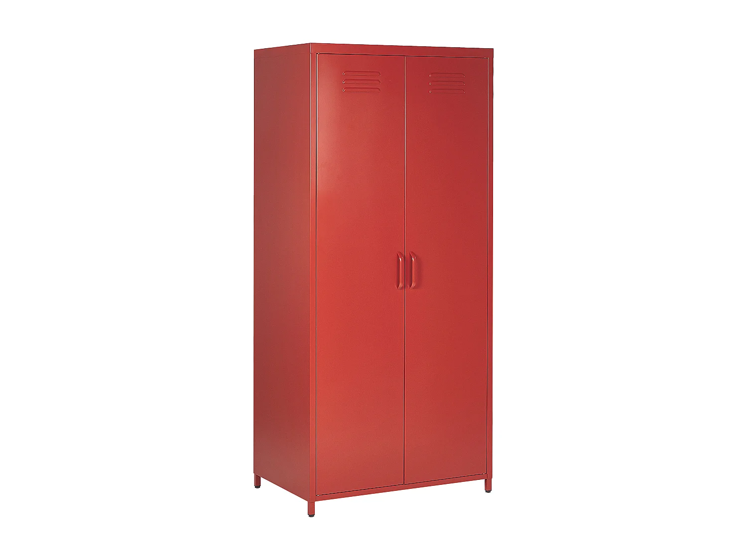 Armoire en acier rouge VARNA