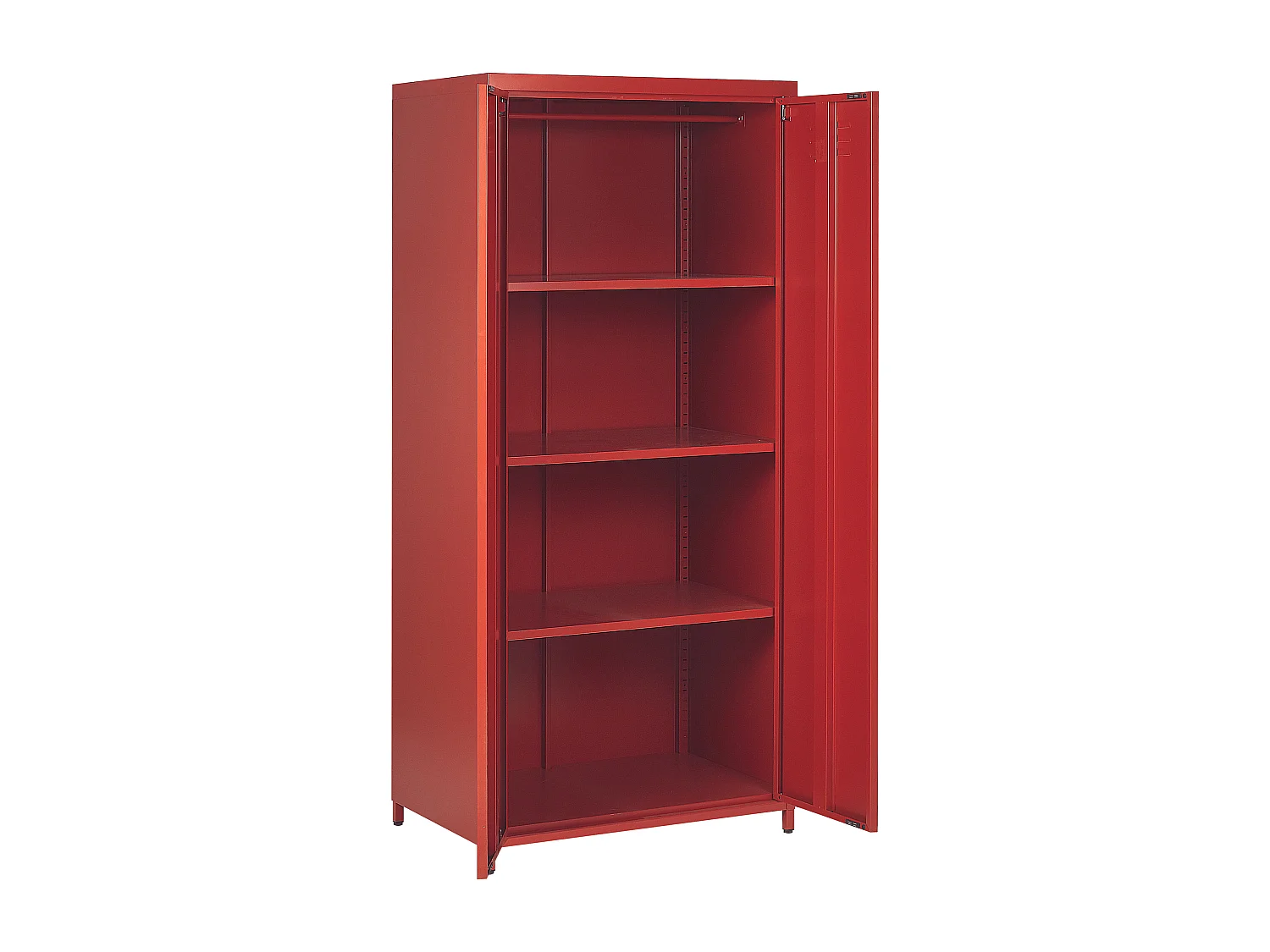 Armoire en acier rouge VARNA