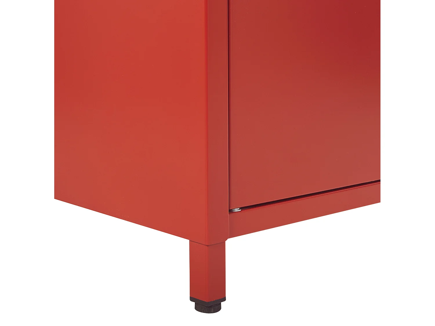 Armoire en acier rouge VARNA
