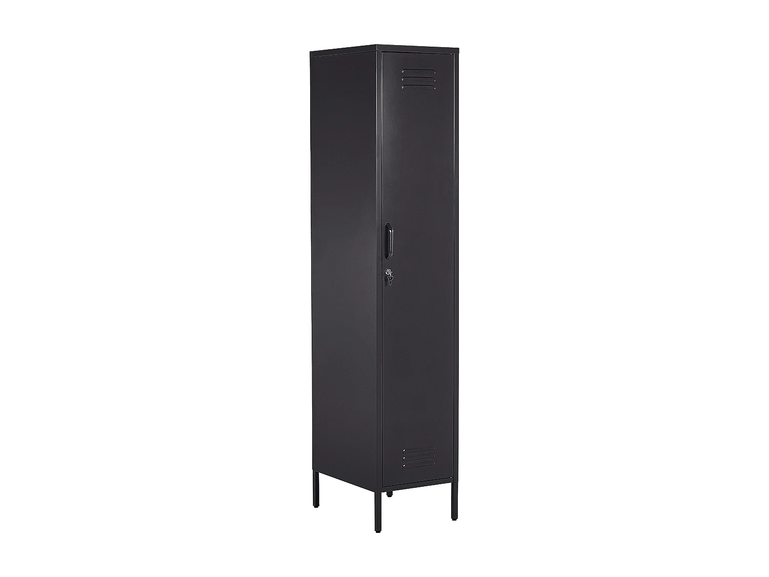 Armoire en acier noir FROME