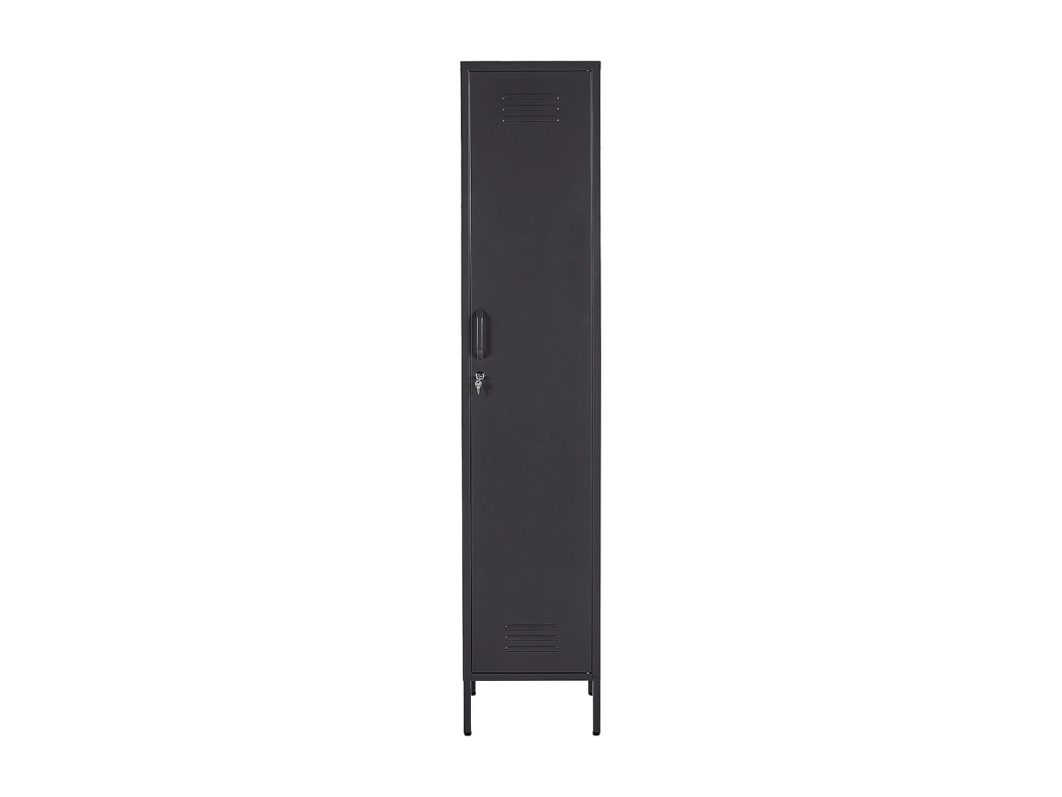 Armoire en acier noir FROME