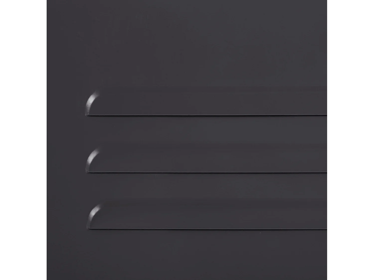 Armoire en acier noir FROME