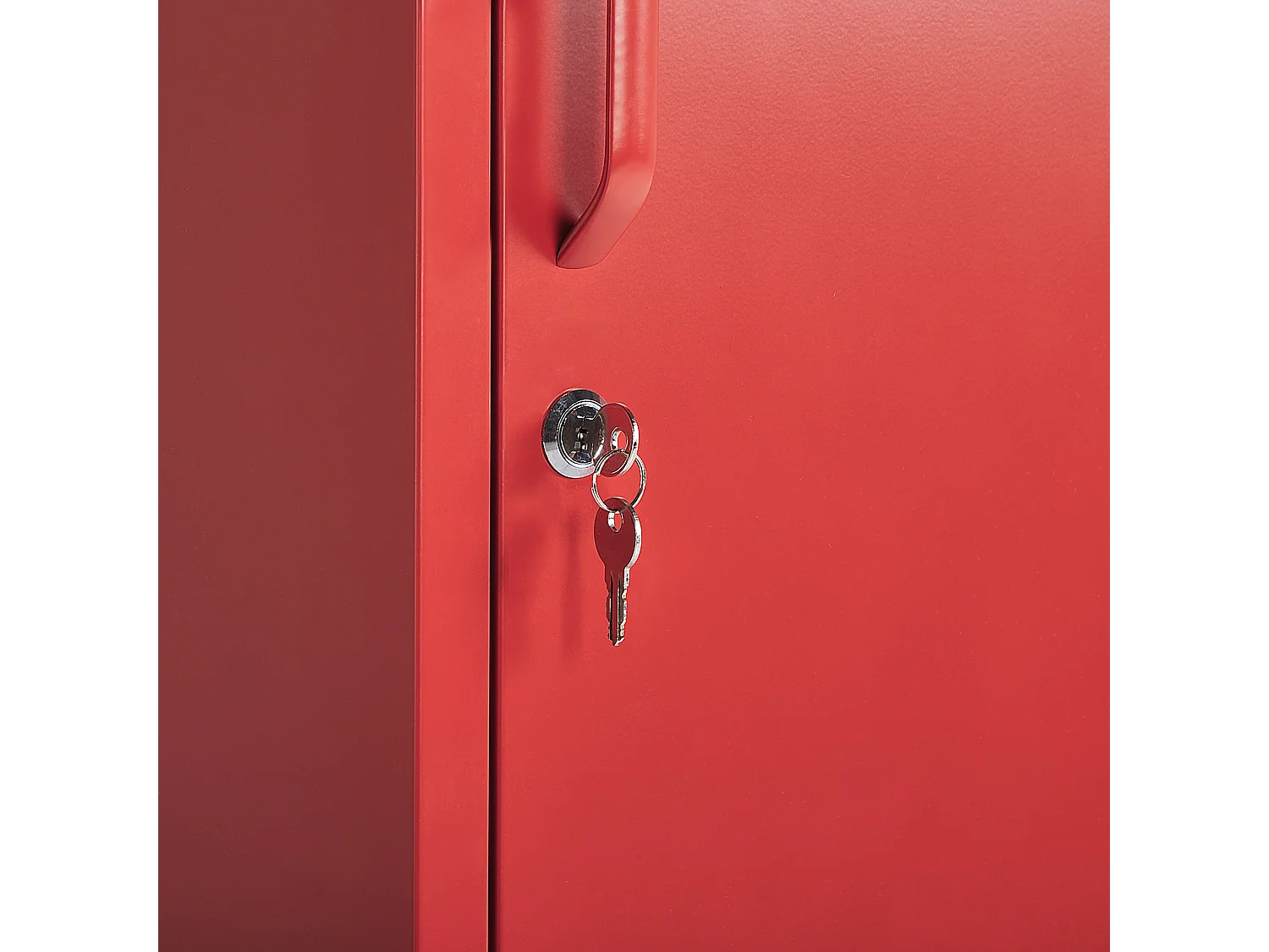 Meuble de rangement FROME Métal Rouge