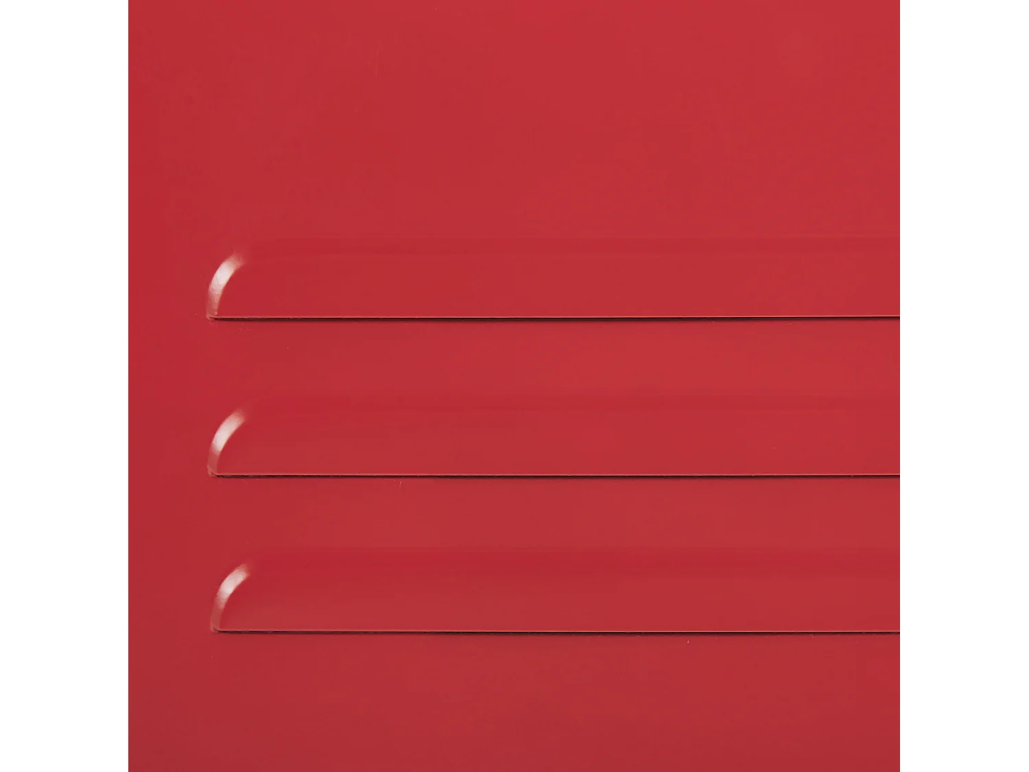 Meuble de rangement FROME Métal Rouge