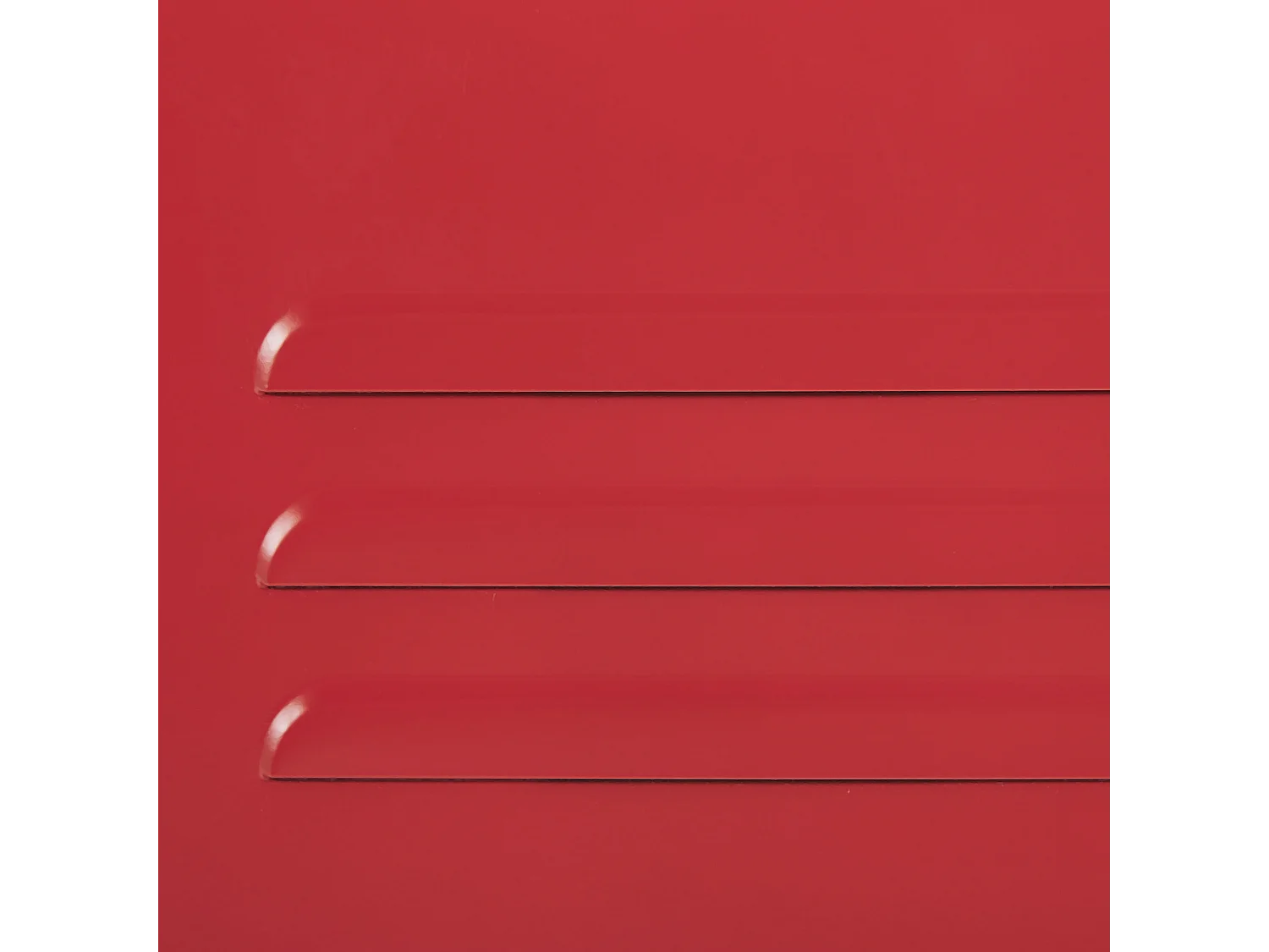 Meuble de rangement FROME Métal Rouge